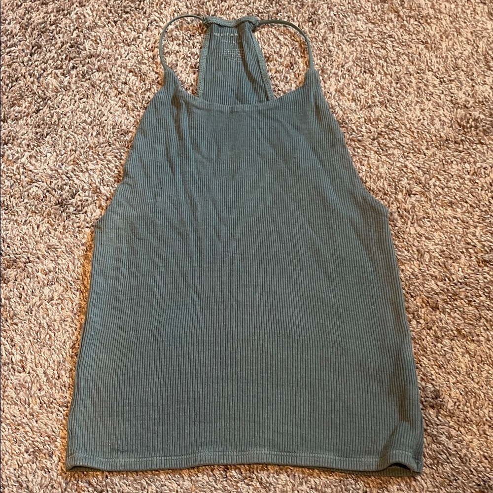 American Eagle Outfitters size XS Olive Ribbed Tank Top